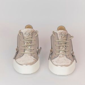 Giuseppe Zanotti Velvet Sneakers Size 35